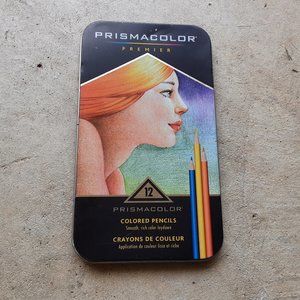12-count Prismacolor colored pencils